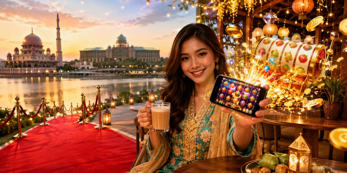 Permainan slot tema Hari Raya di surga11 dimainkan oleh pengguna Malaysia di Putrajaya
